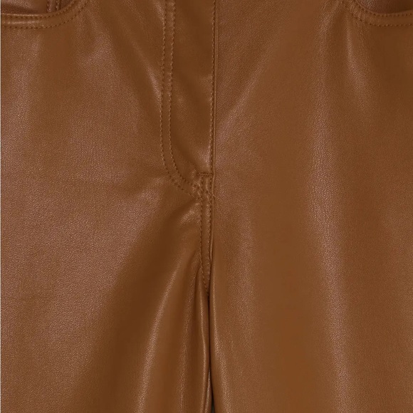 VEGAN LEATHER PANT OAK+FORT - Picture 4 of 4